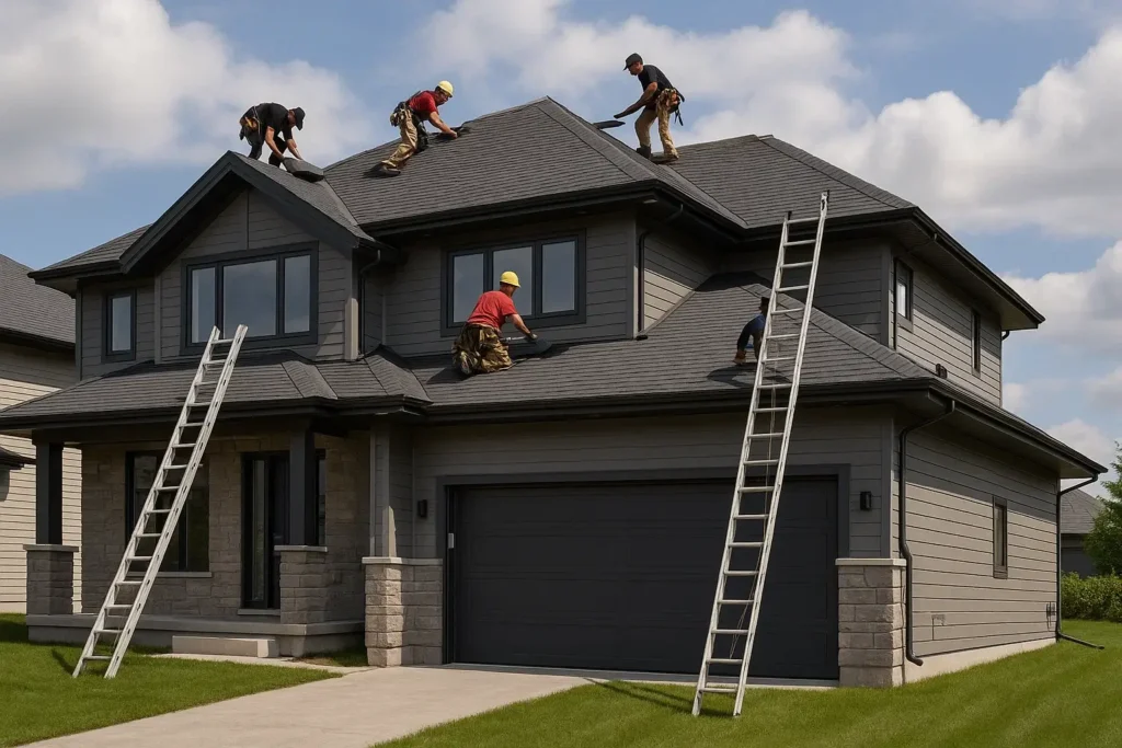 Hail Damage Roof Calgary