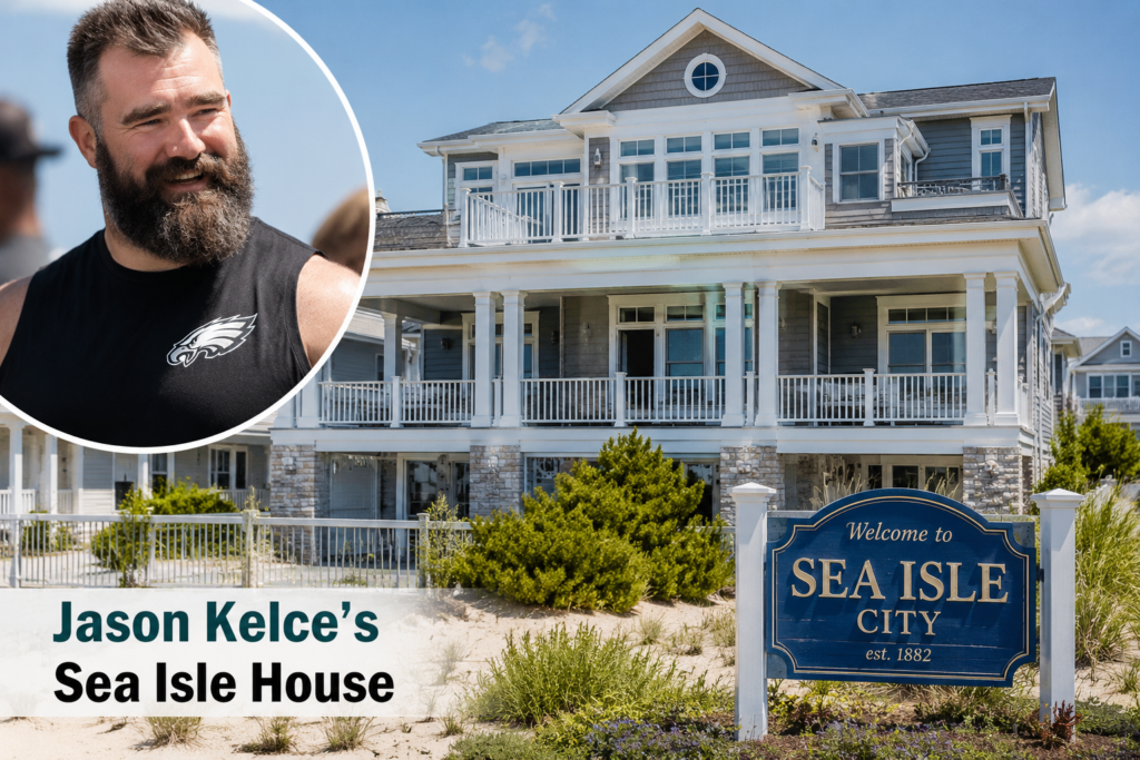 jason kelce sea isle house