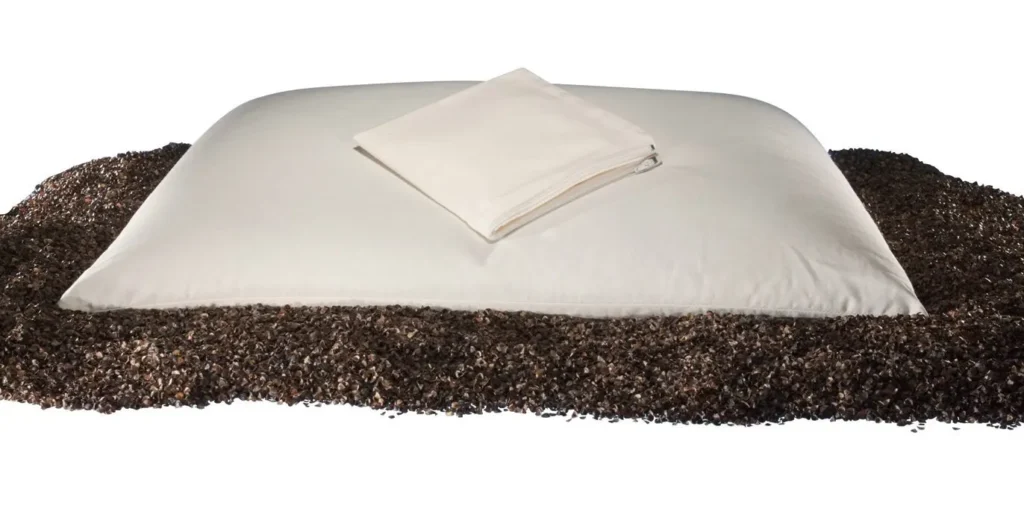 pillow with buckwheat